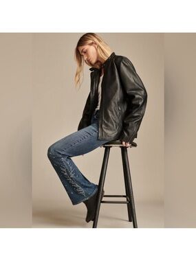 Lucky Legend Sweet Mid-Rise Flare Rhinestone Jeans, 10 /30